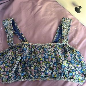 american eagle square cropped tank top